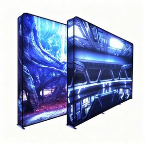 Commercial Backlit Wall LED Fabric <b>Light</b> <b>Box</b> for Portable Exhibition Backdrop Trade Show Display Stand <b>Advertising</b> Signage <b>Box</b> - Product Image 1