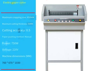 Cortadora de Papel A3 <span class=keywords><strong>A4</strong></span> a <span class=keywords><strong>Precio</strong></span> de Fábrica, Máquina Manual para Cortar Papel, <span class=keywords><strong>Guillotina</strong></span> para Cortar Libros para Imprenta y Oficina - Product Image 3