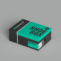 Caja de Envío de Zapatos de Cartón Corrugado Kraft Reciclable y Ecológica Personalizada, Cajas de Embalaje para Ropa y Zapatos con Laminación Mate