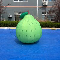 Opblaasbare banaan peer lychee aardbei watermeloen citroen ballon gigantische opblaasbare appel reclame opblaasbaar fruit voor evenementen