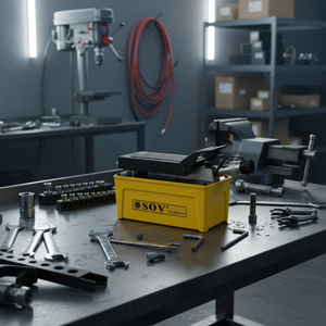 ปั๊มลมไฮดรอลิก ENERPAC RS รุ่น 700 บาร์ สำหรับแม่แรงไฮดรอลิกขนาดเล็ก รุ่น PA-1150 - Product Image 4