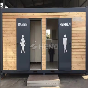 Cabina <span class=keywords><strong>de</strong></span> Baño Móvil Pública, Módulo Modular para Exteriores, Baño Portátil con Ducha, Contenedor <span class=keywords><strong>de</strong></span> Baño - Product Image 1