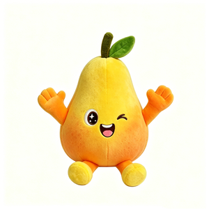 Lindo juguete de peluche con forma de pera, animal de peluche suave para niños de 11 cm a 30 cm, unisex, regalo para aliviar el estrés - Product Image 2