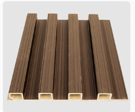 Chine beau panneau mural wpc 100% nouvelles matières premières conception étanche <span class=keywords><strong>grain</strong></span> de bois blanc pour la maison - Product Image 5