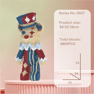 Bán Buôn Lắp Ráp DIY Micro Xây Dựng Khối Cho Kid Mini Gạch Gấu 46Cm Loạt 3D Dễ Thương Động Vật Gạch Đồ Chơi Sản Xuất Tại Trung Quốc - Product Image 6