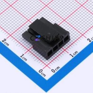 XD-43645-4Y Housing (Wire-to-Board / Wire-to-Wire) P=3mm Connector ( Jack Structure: 1x4P )( Pitch: 3mm )( Number of Rows: 1 ) - Product Image 1