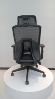 Chaise de bureau ergonomique de direction avec dossier en maille, fonction de réglage en hauteur confortable, design contemporain, chaise de bureau élégante