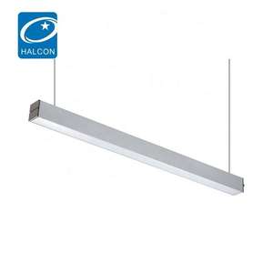 Luz colgante de techo Led 30W 40W 4ft con atenuación de oficina de diseño lineal Simple moderno de Venta barata <span class=keywords><strong>Halcon</strong></span> - Product Image 6