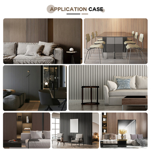 Pannelli da Parete Moderni in WPC <span class=keywords><strong>per</strong></span> Interni, Design Intrecciato 3D Decorativo Fonoassorbente Impermeabile Ignifugo, Ideali <span class=keywords><strong>per</strong></span> Palestre - Product Image 6