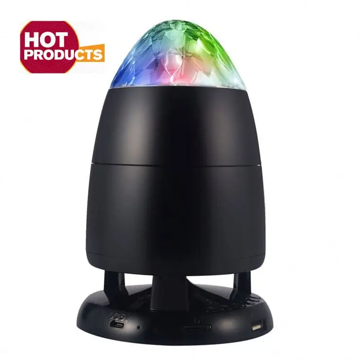 Drahtlose Party Lichter Strobe Crystal Magic Ball Lichter mit USB-Aufladung Disco Ball DJ Light Bluetooth-Lautsprecher