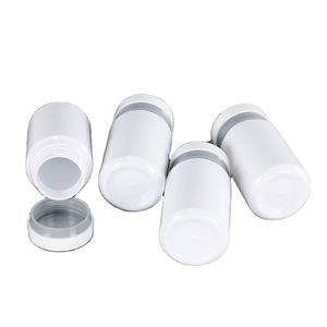 Botellas personalizadas de PET para suplementos de 120 ml, frasco de plástico blanco para cápsulas farmacéuticas con tapas a prueba de niños. - Product Image 3