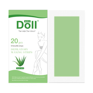 Bandes d'épilation biologique pour peaux sensibles-Épilation sans douleur à la maison avec des ingrédients naturels - Product Image 2