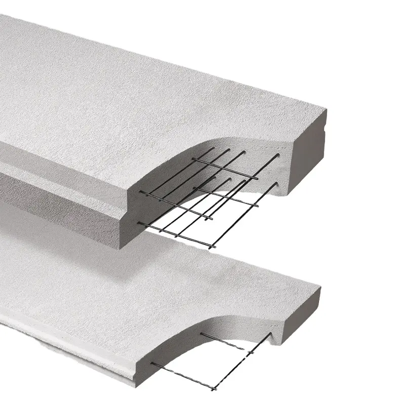 Kostengünstiges fertighaus-Material isoliertes 75mm Aac-Dach-/Wandpaneel