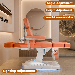 Cama de Masaje Eléctrica Calefactada Portátil para Tratamientos de Belleza Headspa <span class=keywords><strong>Facial</strong></span> Tailandés y Cosmética Profesional de Lujo para Salón de Spa - Product Image 3