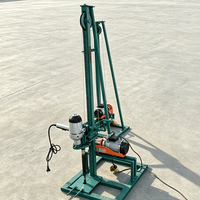 Machine de forage d'eau électrique portable à faible coût pour le forage de puits et de sondages - Rig de forage de marque Dolphin à prix compétitif