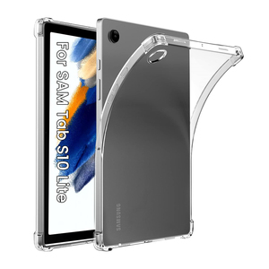 Étui <span class=keywords><strong>pour</strong></span> <span class=keywords><strong>tablette</strong></span> en TPU souple transparent et transparent <span class=keywords><strong>pour</strong></span> <span class=keywords><strong>Samsung</strong></span> Galaxy Tab S10 Lite X400 X406B 10.9 quatre sacs gonflables couverture arrière - Product Image 1