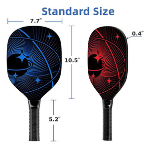 Ensemble de sport de plein air Jstar, comprenant 2 raquettes de pickleball en bois légères avec sac de transport et 4 balles - Product Image 2