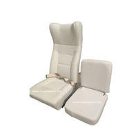 Accessoires de véhicules durables Matériau en tissu PU Cuir City Van Bus Sièges de guidage pliables