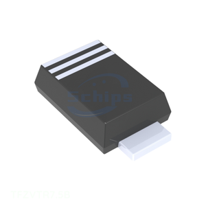 Diodes Electronic Components China Authorized Distributor TFZVTR7.5B DIODE ZENER 7.5V 500MW TUMD2M 2-SMD, Flat Leads - Product Image 1