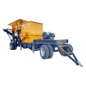 Ngành công nghiệp xây dựng điện thoại di động hàm Màn hình máy nghiền quartzite búa phá vỡ cát Máy làm tùy chỉnh dây chuyền chế biến đá - Product Image 1