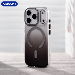 Coque de téléphone portable VAWI B367 à motif ondulé dégradé, vente en gros pour iPhone 17 Pro Max, antichoc, magnétique, compatible Android - Product Image 2