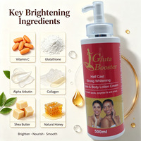 Lotion Corporelle Correctrice Anti-Taches OEM – Triple Action Éclaircissante, Unifie le Teint, Anti-Imperfections, Vitamine C, Gluta, Collagène
