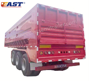 Remorque à décharge automatique, livraison rapide de corée du sud, remorque pour la livraison de sable et de pierre au sol - Product Image 6