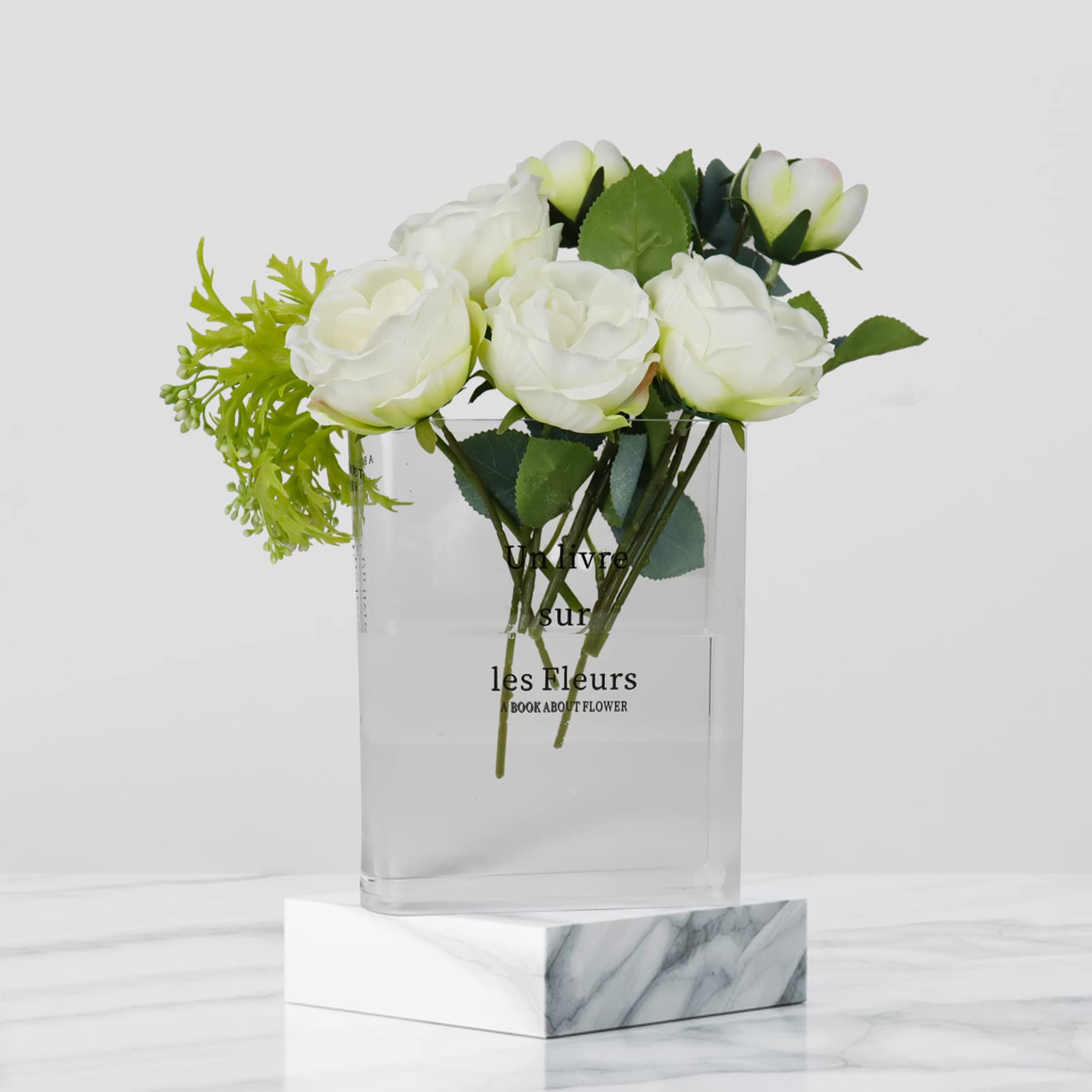 4 Pz/10 Pz) Vaso Esposore Cilindro Acrilico Trasparente Rotondo In Plastica Tavolo Da Matrimonio Strada Piombo Vaso Di Fiori Stand