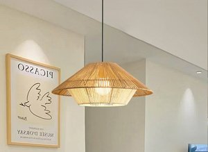 <strong>Lampshade</strong> <strong>Frame</strong> <strong>Wire</strong> with Paper Rope Weave Handmade Lamp Shades &amp; Covers From China <strong>Manufacturer</strong> Hanging Ceiling Decor <strong>Lampshade</strong> - Product Image 6