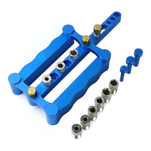 6/8/10mm 3-in-1 Straight Hole Punching Locator Vertical Pocket Hole Jig DIY Woodworking Tools <strong>Drill</strong> <strong>Guide</strong> OEM - Product Image 6