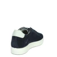 Zapatillas Deportivas Imac para Hombre, Parte Superior de Gamuza, Forro de Lona, Transpirables, con Cordones, Punta Redonda, Color Sólido, Entresuela de EVA, Suela de Goma 752521 Ice Boat