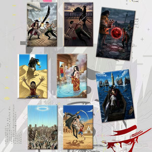 Cadre de carte à collectionner <span class=keywords><strong>One</strong></span> <span class=keywords><strong>Piece</strong></span> en acrylique imprimé en couleur avec coins carrés, boîte mystère pour jeu de table - Product Image 2