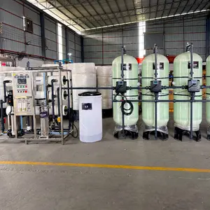Purified water plant ro membrane 8040 machine that removes salt of the water reverse osmosis water filter system with frp tank