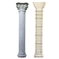 Colonnes romaines en plastique ABS de style moderne, moules de construction, piliers creux en béton pour la décoration de la maison