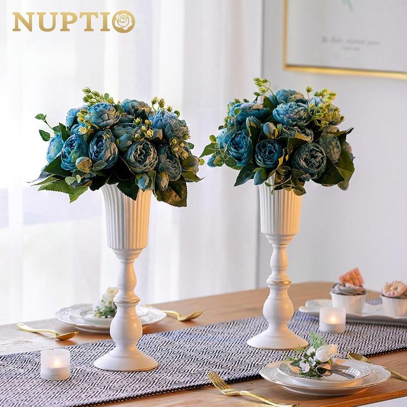 plastic flower vase for wedding decorations