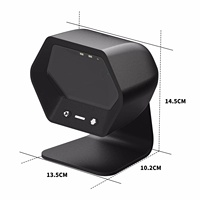 Interface USB et COM Source de lumière LED Taille A4 POzone 1D 2D Scanner de code QR Écran Scanner de code à barres de supermarché Produit en stock