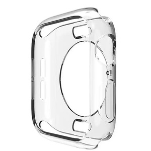 Étui de montre de luxe transparent TUP pour <span class=keywords><strong>Watch</strong></span> Series 10/9/8/<span class=keywords><strong>SE</strong></span>, <span class=keywords><strong>coque</strong></span> de protection souple à couverture intégrale S10/S9/S8, antichoc - Product Image 5
