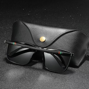 Minimalist Sunglasses <b>Black</b> <b>Frame</b> TAC Polarized Lens UV380 Sports Eyewear for Men Women Driving Glasses 425 - Product Image 3