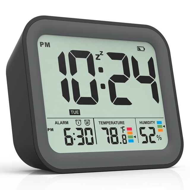 Home Decor Cube Portable Clock Alarm Table Mini Kids Light Digital Clock Alarm Clock