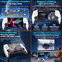 SF3500 5.0 Inci Pemutar Game Retro Genggam Klasik Output TV FHD Konsol Video Game Portabel Mendukung Musik Video E-book