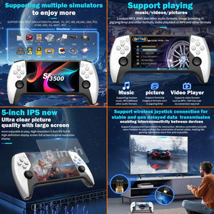 SF3500 Console de <span class=keywords><strong>jeu</strong></span> portable rétro 5,0 pouces avec sortie TV FHD classique, prend en charge la musique, la <span class=keywords><strong>vidéo</strong></span> et les livres électroniques - Product Image 2
