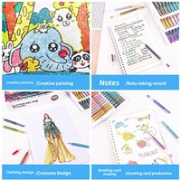 Stylos gel en plastique non effaçables 1,0 mm, empilables, multicolores, haut de gamme, pour enfants, papeterie, dessin, paillettes, magnétiques, très demandés