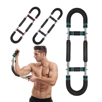 Barre de musculation pectorale pour le renforcement du haut du corps, appareil d'exercice à domicile, Twister de fitness, entraîneur de bras