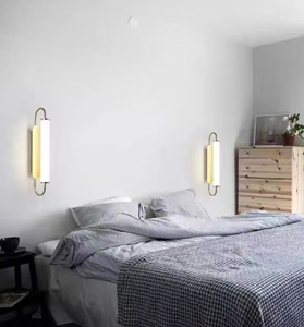 Lampada <span class=keywords><strong>da</strong></span> Parete LED Moderna per Interni, Design Decorativo, AC220V 8Watt, in Vetro, Montaggio a Parete, Luci LED per Hotel e Quadri con Telecomando - Product Image 5