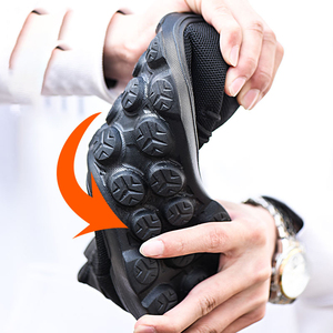 JIANKUN-Chaussures de sécurité anti-crevaison avec embout en acier pour hommes, légères, confortables, pour le sport - Product Image 3