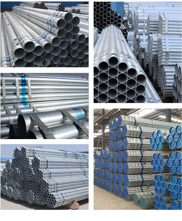 40mm 1 Inch Galvanized Pipe 10 Ft GB 90mm Galvanised Pipe Punching