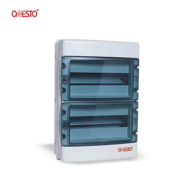 Onesto Plastic Enclosure 4 Way to 39 Way IP65 Box Plastic Distribution Panel Board