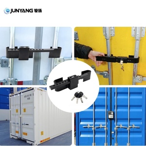 Bestseller - Serrure de porte de conteneur en acier robuste et réglable, finition galvanisée à chaud, couleur noire, accessoire de conteneur ISO9001 - Product Image 3