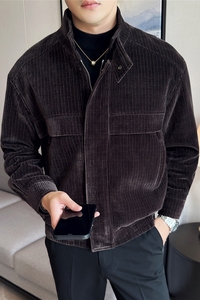 Giacca Top per <span class=keywords><strong>uomo</strong></span> alla moda bella Street Men versione coreana alla moda giacca primavera autunno - Product Image 6