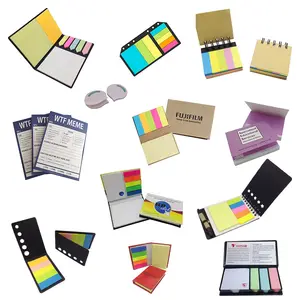 קידום מכירות לוח כתיבה ספר מותאם אישית לעשות דביק תזכיר הערה pad עם לוגו